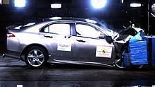 Honda Accord beim Crashtest. Foto: Auto-Reporter/Euro NCAP